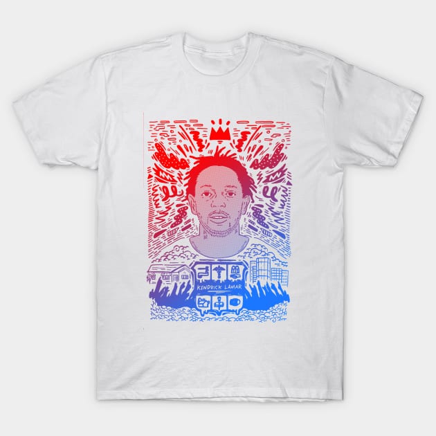 Kendrick Lamar T-Shirt by geolaw